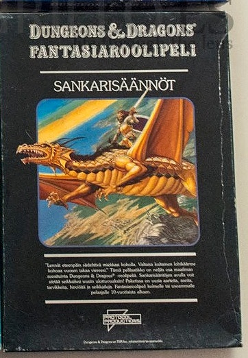 Ostetaan suomenkielinen Dungeons and Dragons sankarisäännöt