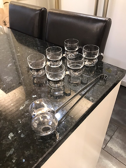 Iittala Paula lasit 6kpl+kauha