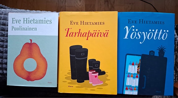 Eve Hietamies kirjoja