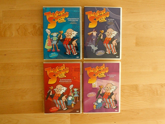 Tohtori Sykerö 4 kpl DVD koko sarja kaikki 13 jaksoa