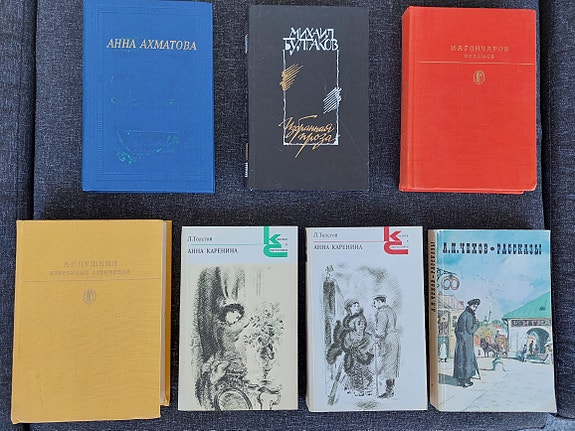 Venäjänkielisiä klassikoita, Classic literature in Russian, po-russki