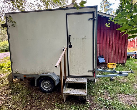 Suihku-/wc-kärry, rakentajalle tai mökille. TEE TARJOUS!