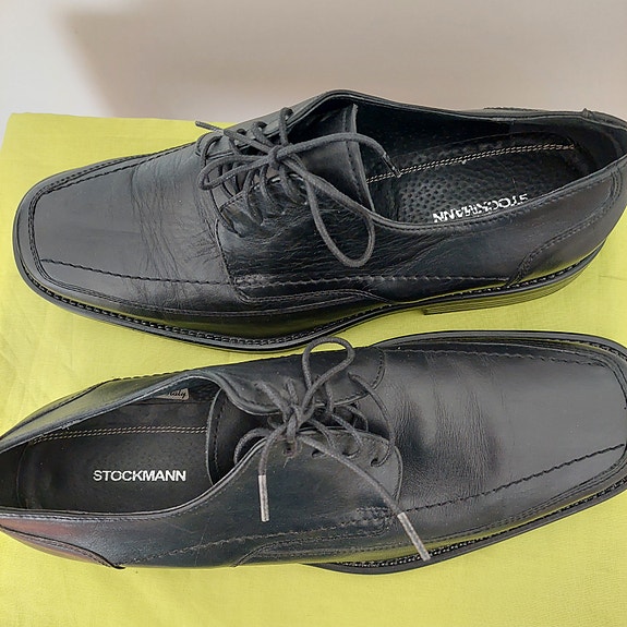 Stockmann Miesten Juhla Nahkakengät Musta Koko 44