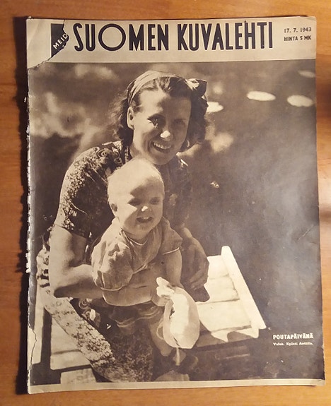 Päätoimittaja Ilmari Turja SUOMEN KUVALEHTI 29/1943