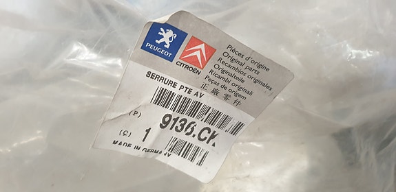 Peugeot 407 oik. ovenlukko