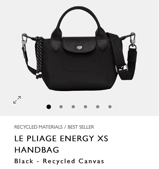 Longchamp Le Pliage Energy xs olkalaukku
