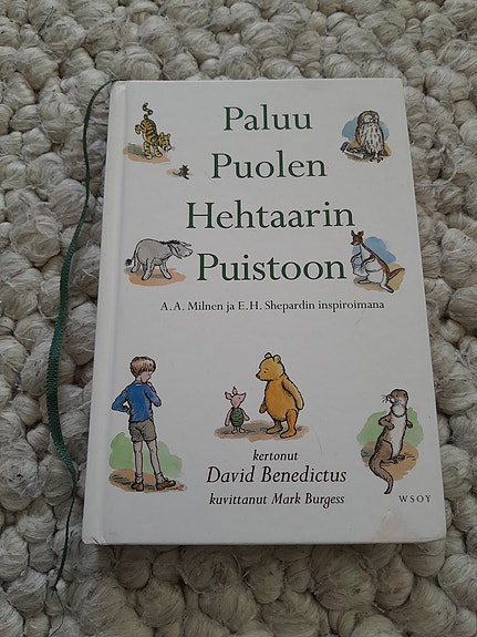Nalle Puh paluu puolen hehtaarin puistoon
