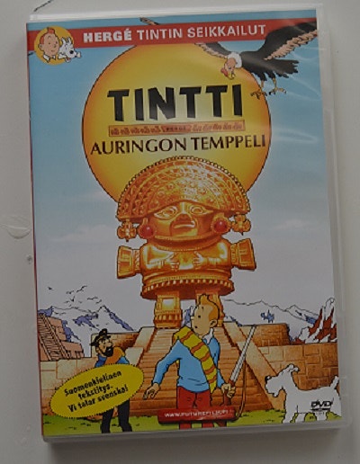 Tintti, Auringon Temppeli dvd