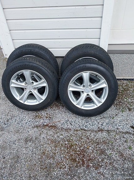 Caddyn kesärenkaat alumiinivanteilla