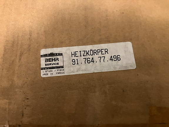 Citroen AX/Saxo/Peugeot 106 Lämmityslaitteen Kenno Behr 74-92