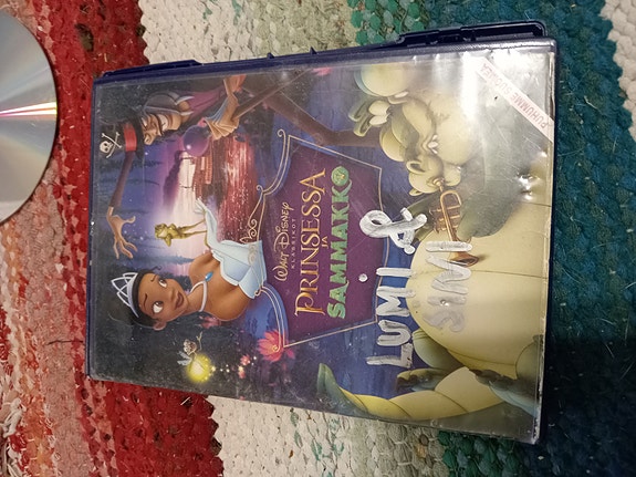 Disney prinsessa ja sammakko dvd