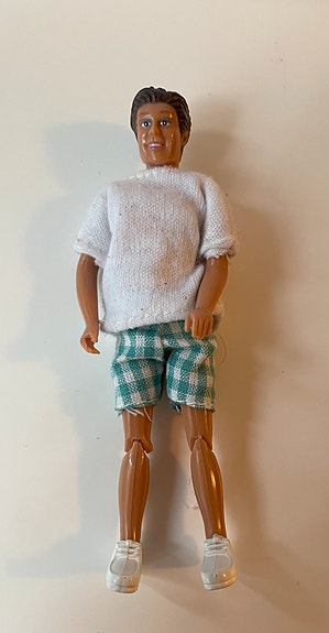 Lundby nukkekodin miesnukke
