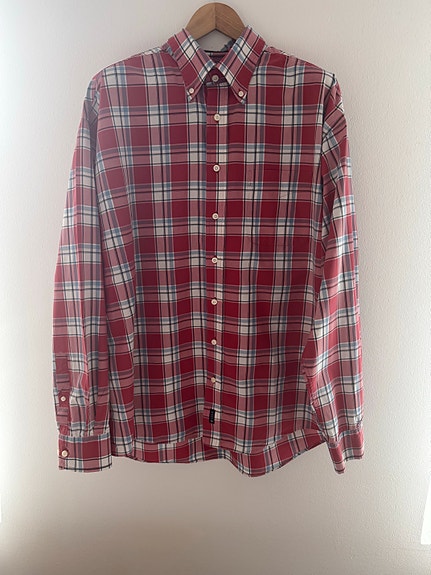 Gant ruudullinen kauluspaita XXL