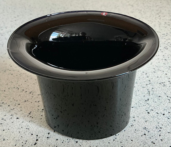 Iittala Sonaatti maljakko / kulho, musta