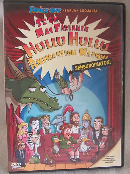 Seth MacFarlanen Hullu Hullu Animaation Maailma dvd