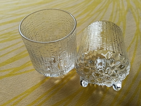 Iittala, Tapio Wirkkala, Ultima Thule, 6 kpl 5 cl kirkas snapsilasi, 10,00 kpl