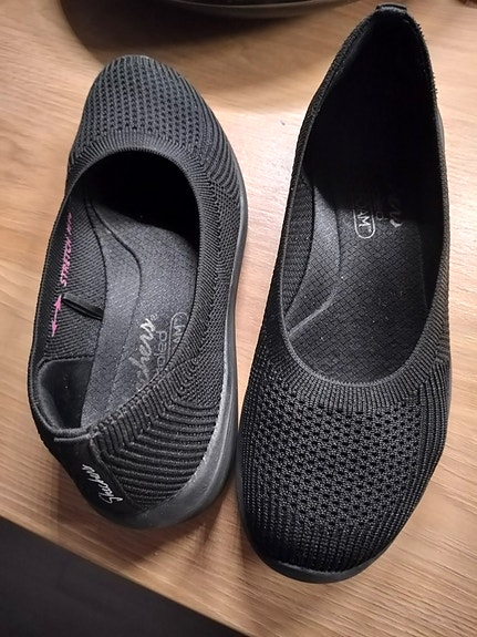 Skechers Ballerinat kengät koko 36 musta
