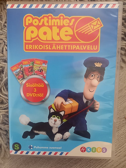 Postimies Pate-dvd, 3 levyä