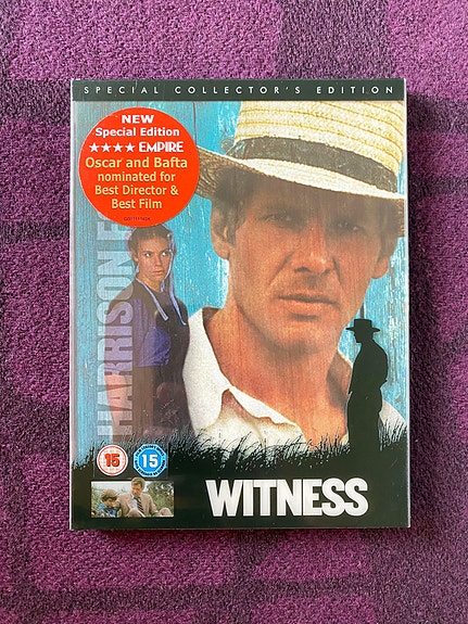 Todistaja, Witness DVD -Digipak, Harrison Ford