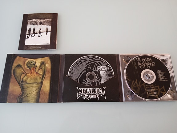 Metallica St. Anger Rehearsals -CD ja DVD