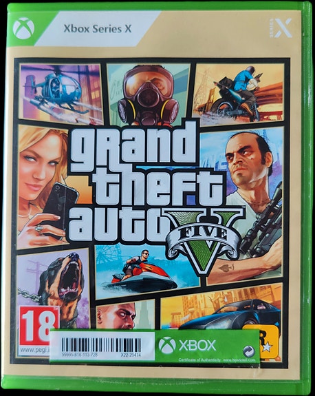 GTA V – vain levy 2 (only DISC 2)