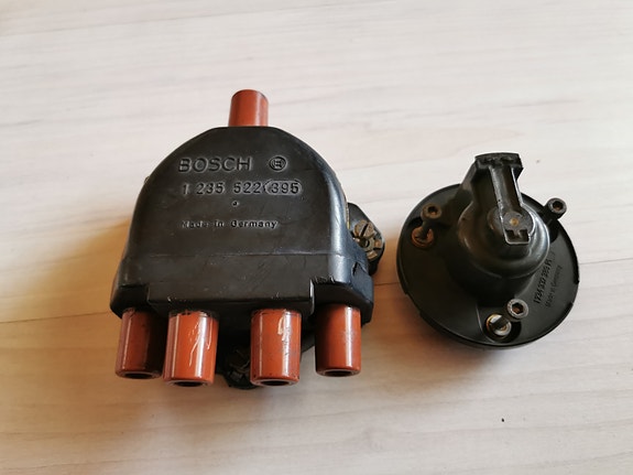Porsche 944 tiivisteitä, virranjakajan kansi ja pyörijä, takapenkki