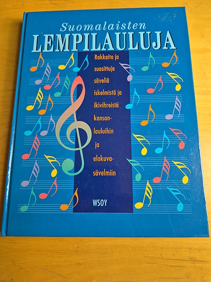 Suomalaisten lempilauluja, kirja