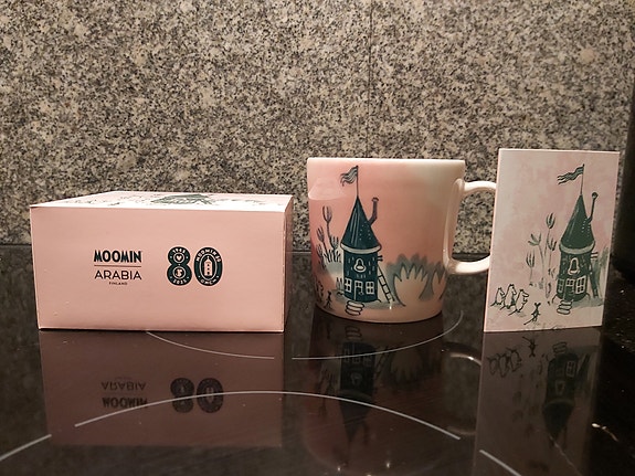 Arabia Muumi 80-vuotta Koti muumimuki