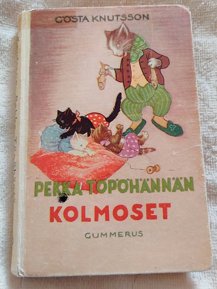 Gösta Knutsson: Pekka Töpöhännän kolmoset, vuodelta 1954