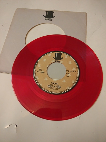 Juice Leskinen & Slam – Hauho / Eksä Pese Sitä Koskaan 7" Väri vinyyli