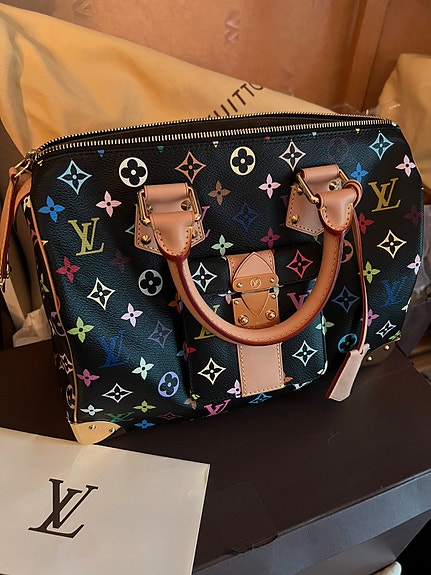 Uusi Louis Vuitton speedy multicolor * full set