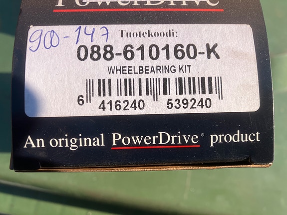 Audi/VW/Skoda/Seat Etupyöränlaakeri 74-98