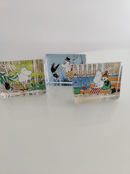 Iittala Muumi lasikortti 3 kpl