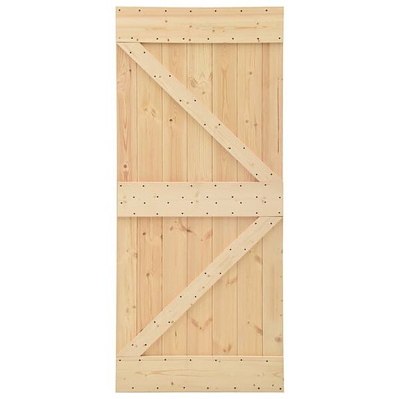 vidaXL Ovi 90x210 cm täysi mänty(sku289108