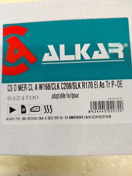 MB W168/C208/SLK sivupeilinlasi oikea