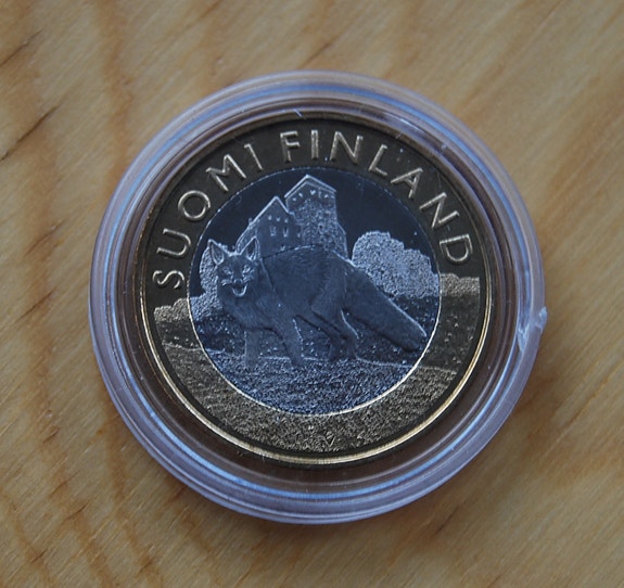 Suomi 5 euro 2014 Varsinais-Suomi - Kettu