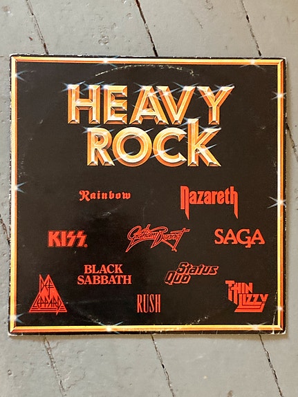 Heavy Rock LP Suomi 1981