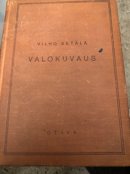 Valokuvaus, Vilho Setälä