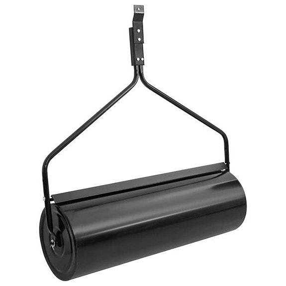 vidaXL Nurmikkojyrä musta 63 l rauta(sku154466