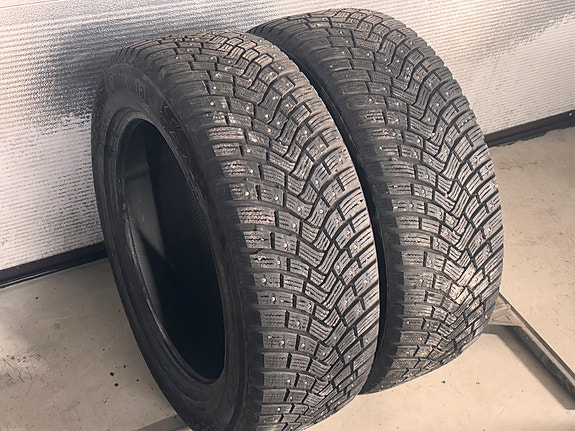 2kpl 235 55 R18 Continental Ice Contact 3 Urasyvyys 8mm