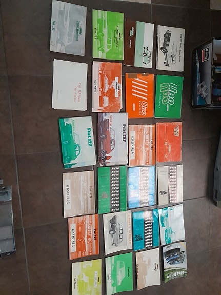 Fiat Omistajan käsikirja Vintage 60-80 luku