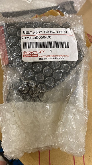 Toyota turvavyön lukko 73390-0D050-C0