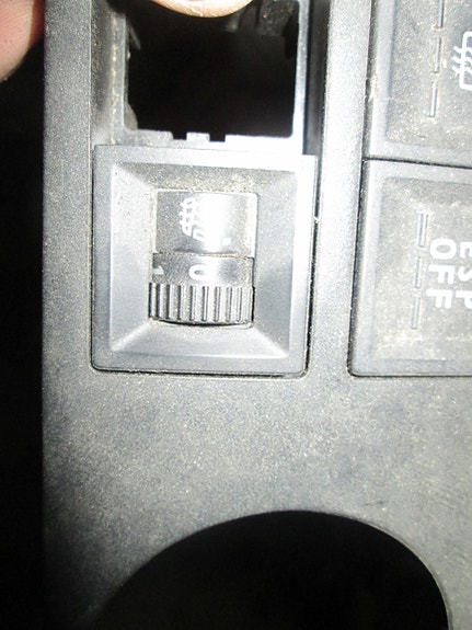 Volkswagen Transporter Istuinlämmittimen kytkin
