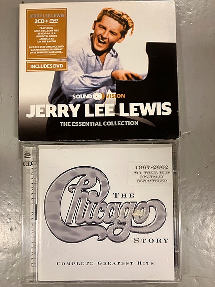 Jerry Lee Lewis cd ja dvd ja Chicago cd