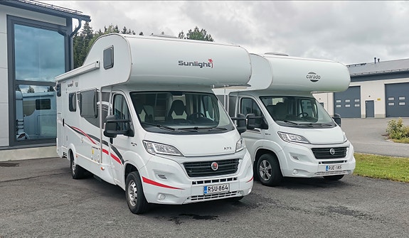 Vuokrataan 6hlö matkailuauto / asuntoauto B-kortilla ajettava