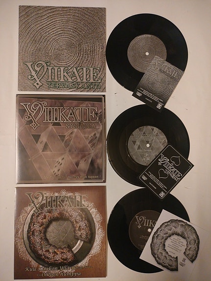 Viikate 3kpl 7" vinyyli single