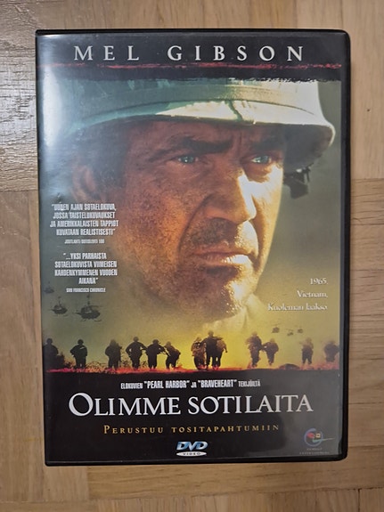 Olimme sotilaita -DVD
