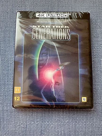 Star Trek Generations (4K UHD + Blu-ray) - Uusi