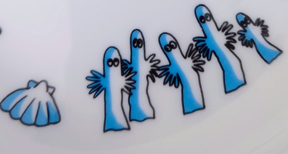 Muumilautanen, Iloinen perhe, Arabia. Ei tuotannossa