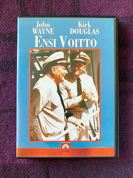 Ensi voitto DVD John Wayne, Kirk Douglas